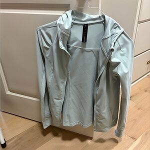 Yogalicious Soft Blue Zip-Up Jacket
